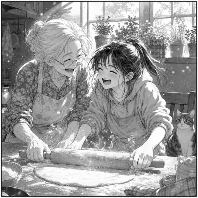 Manga style example